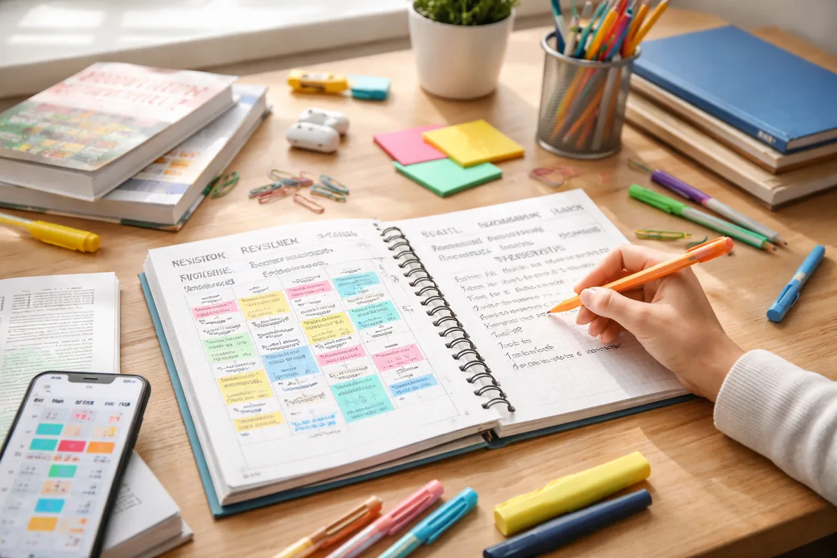 Comment optimiser vos révisions pour le Bac et le Brevet avec un plan adapté