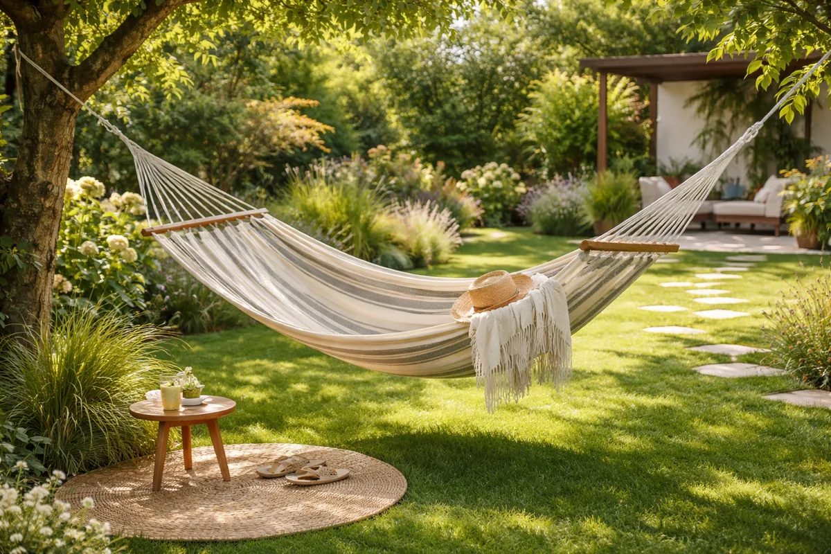 Comment choisir un hamac en fonction de l'espace disponible dans votre jardin
