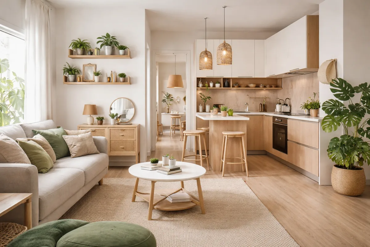 Comment aménager un espace de vie généraliste de moins de 40 m² pour le rendre fonctionnel